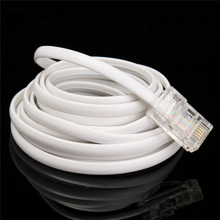 6P4C Phone Cable-2 6P4C Telephone Cable|Chung Yi Enterprise Crop.