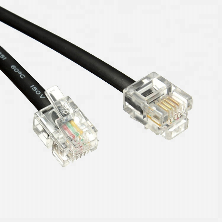 6P4C Phone Cable-3 6P4C Telephone Cable|Chung Yi Enterprise Crop.