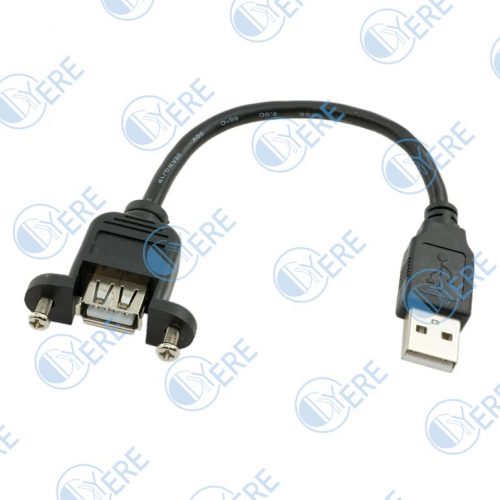 USB AM-AF Panel Mount Cable｜Chung Yi Enterprise Crop.