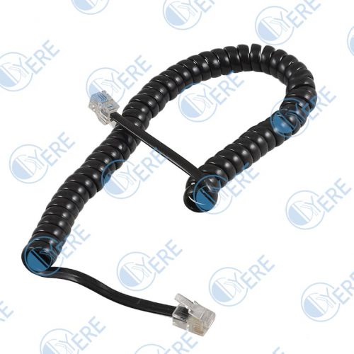 4P4C Telephone Spiral Cord｜Chung Yi Enterprise Crop.
