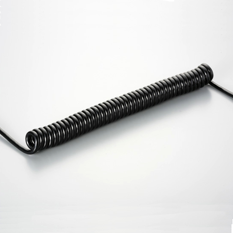 4P4C Phone Cable_4 4P4C Telephone Spiral Cord|Chung Yi Enterprise Crop.