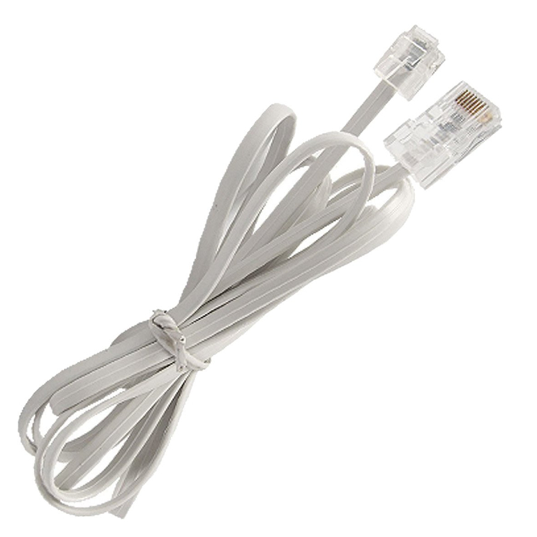 6P4C TO 8P8C Phone Cable_2 Network to Phone Cable|Chung Yi Enterprise Crop.