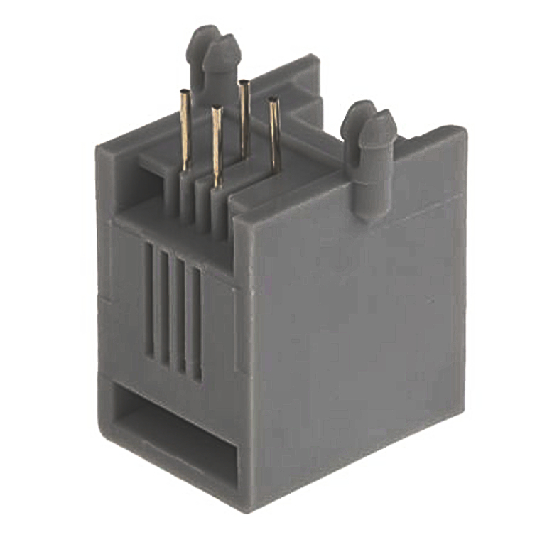 9611-4P4C_3 9611 4P4C Modular Jack|Chung Yi Enterprise Crop.